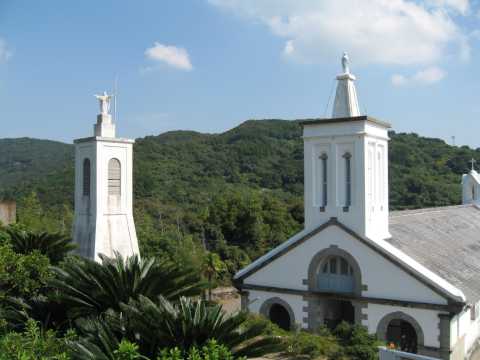 nagasaki_church A church in Sotome, near Nagasaki.